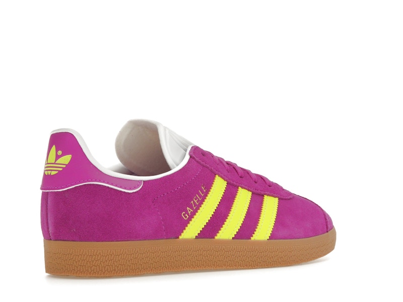 adidas Gazelle Purple Burst Solar Yellow (Women's)