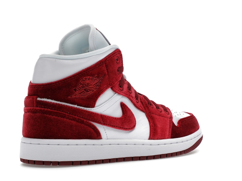 Jordan 1 Mid SE Red Velvet (Women's)