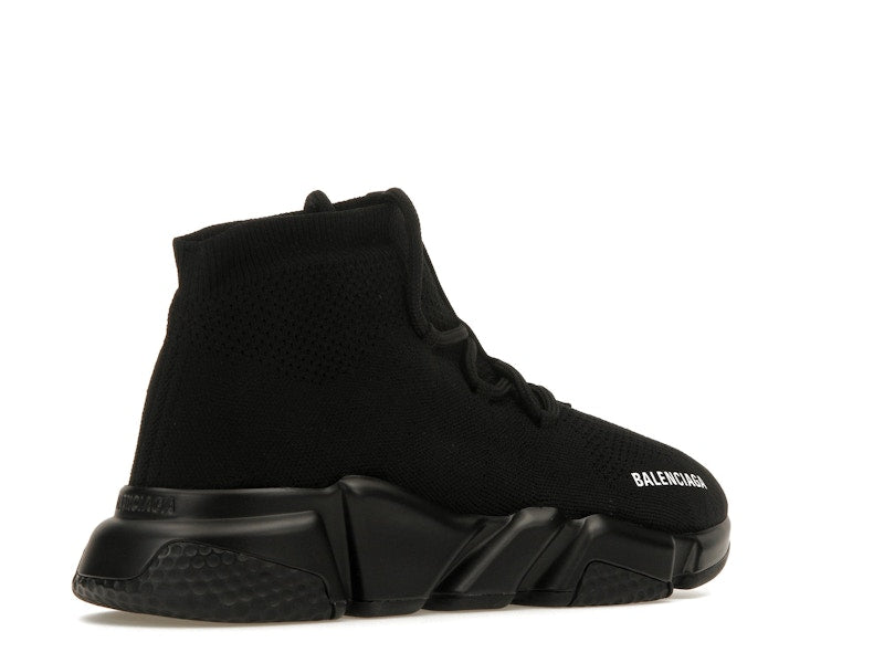 Balenciaga Speed Trainer Lace Up Black