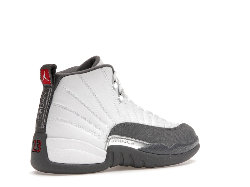 Jordan 12 Retro White Dark Grey