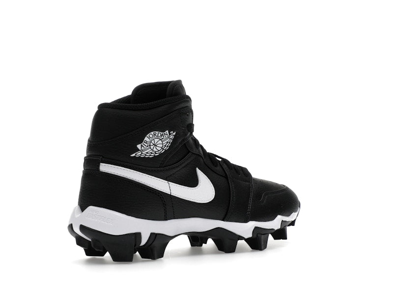 Jordan 1 Mid Cleat Black White (GS)