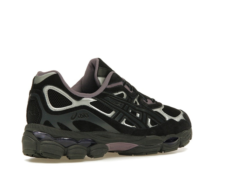 ASICS Gel-NYC Black Purple Graphite Grey