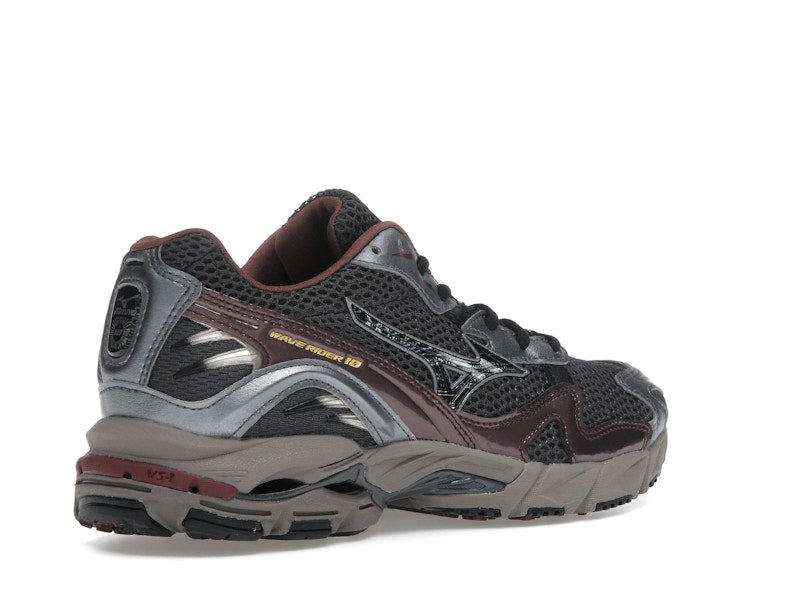 Mizuno Wave Rider 10 Black Sand Chicory Coffee