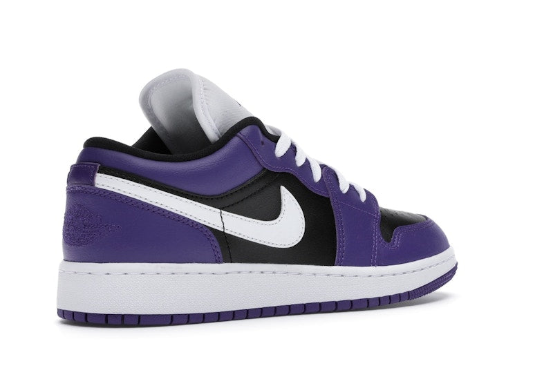 Jordan 1 Low Court Purple Black (GS)