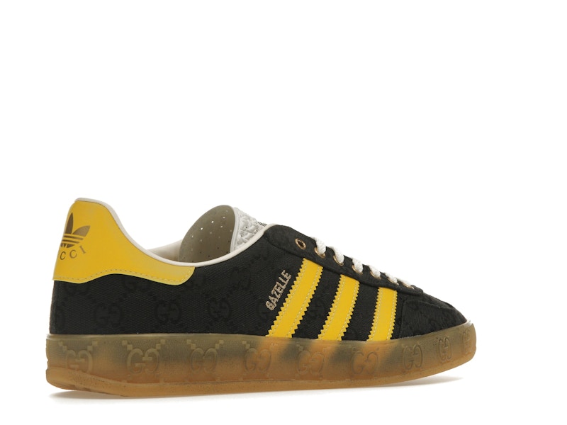 adidas x Gucci Gazelle Black GG Monogram