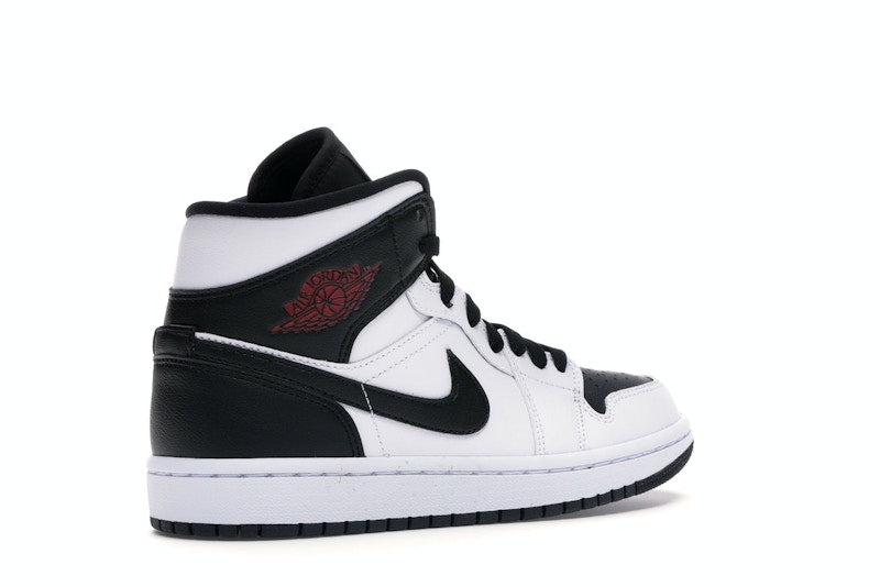 Jordan 1 Mid Reverse Black Toe (Women's)