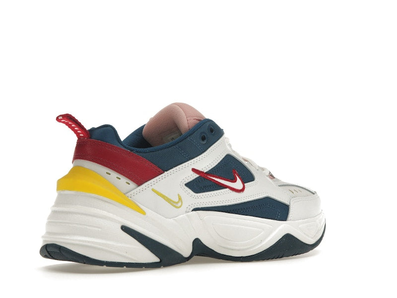 Nike M2K Tekno Blue Force Summit White Chrome Yellow (Women's)
