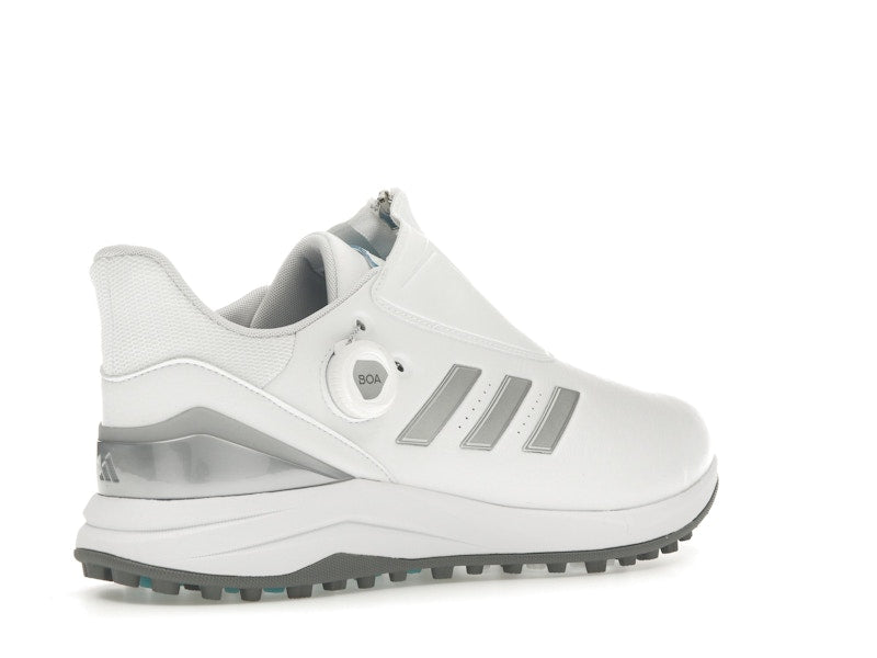 adidas Solarmotion BOA 24 Spikeless Golf Cloud White Silver Metallic Blue Burst
