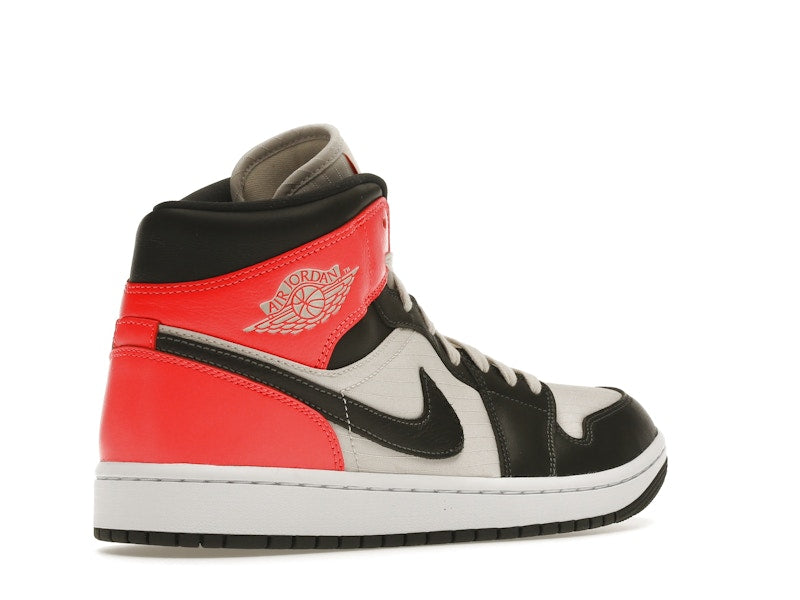 Jordan 1 Mid Newsprint Light Orewood Brown (Women's)