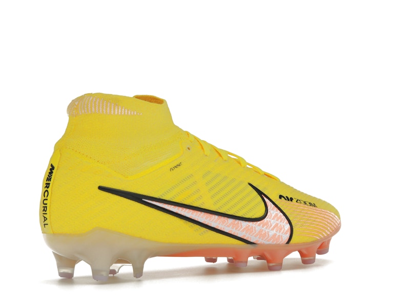 Nike Zoom Mercurial Superfly 9 Elite AG-Pro Yellow Strike Sunset Glow