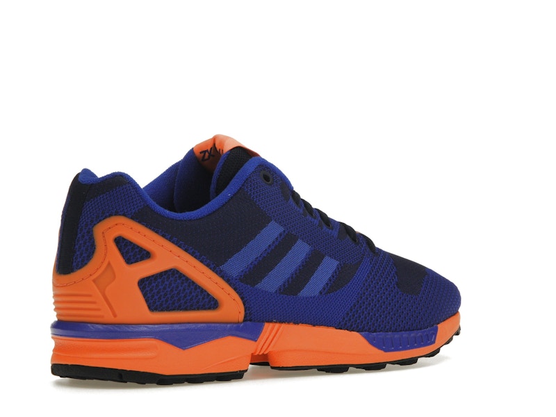 adidas ZX Flux Weave Dark Blue Orange