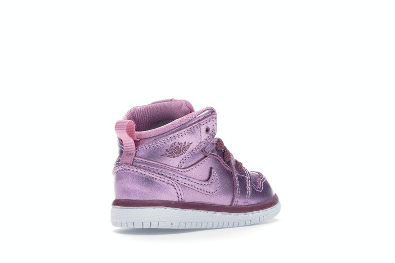 Jordan 1 Mid Pink Rise (TD)