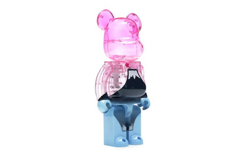 Bearbrick Inverted Mt. Fuji 400% Pink/Blue