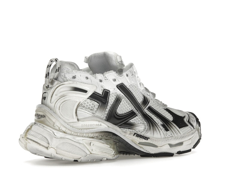 Balenciaga Runner White Black Gradient