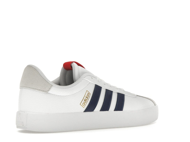 adidas Vl Court 3.0 Cloud White Dark Blue Better Scarlet