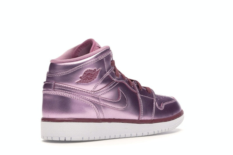 Jordan 1 Mid Pink Rise (GS)