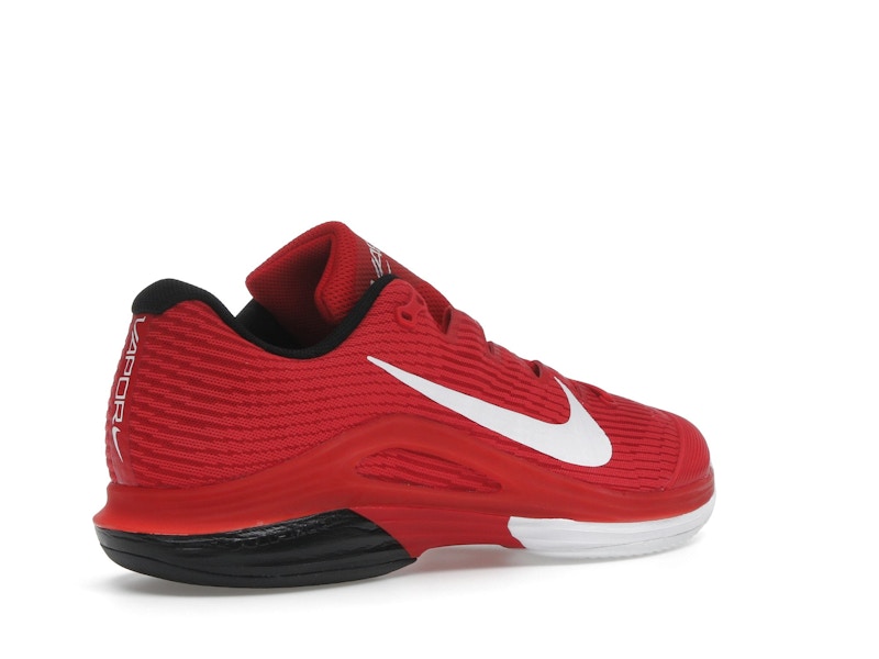 Nike Court Air Zoom Vapor 12 HC University Red Black Gym Red White