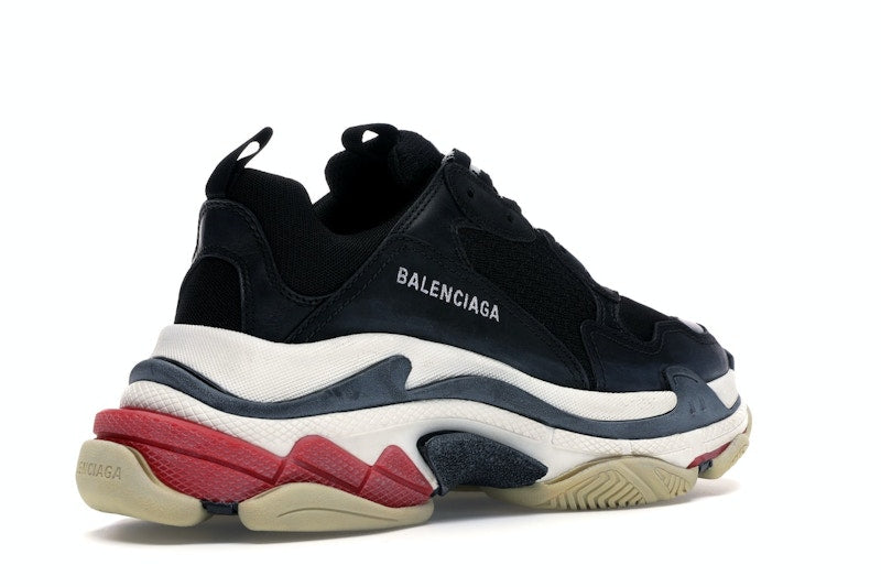Balenciaga Triple S Black White Red (2018 Reissue)