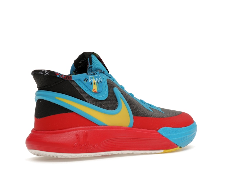 Nike Kyrie 8 GO SE Black Blue Tour Yellow (PS)