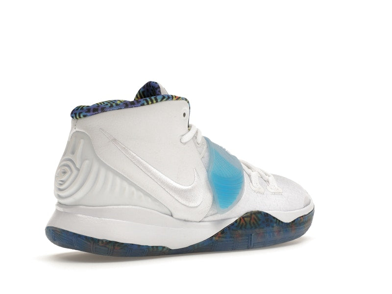 Nike Kyrie 6 White Sapphire Crimson (GS)