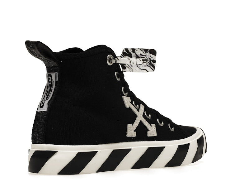 OFF-WHITE Vulcanized Mid Top Black White