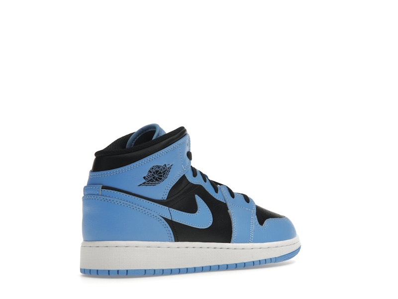 Jordan 1 Mid University Blue Black (GS)