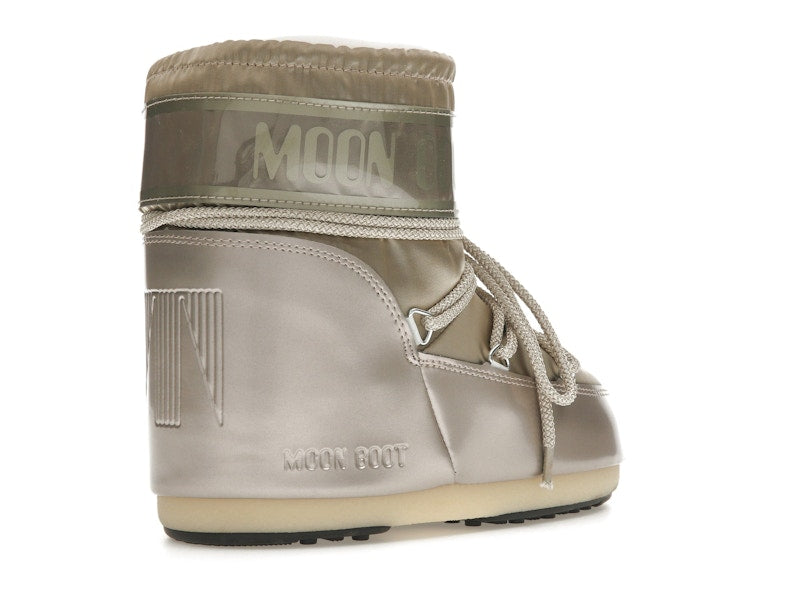 Moon Boot Icon Low Boot Glance Platinium