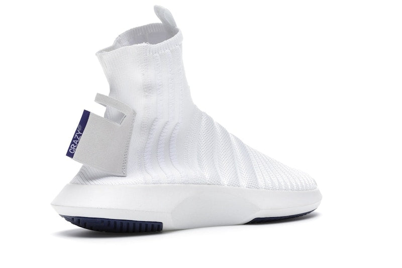 adidas Crazy 1 Adv Sock Footwear White Real Purple