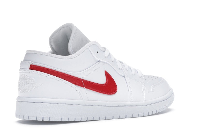 Jordan 1 Low White University Red (Women's)