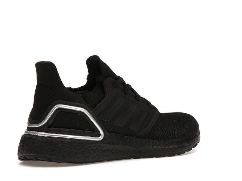 adidas Ultra Boost 20 Core Black Silver Metallic