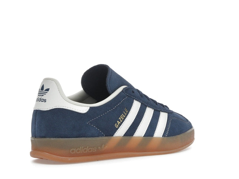 adidas Gazelle Indoor Night Indigo Off White Gold Metallic