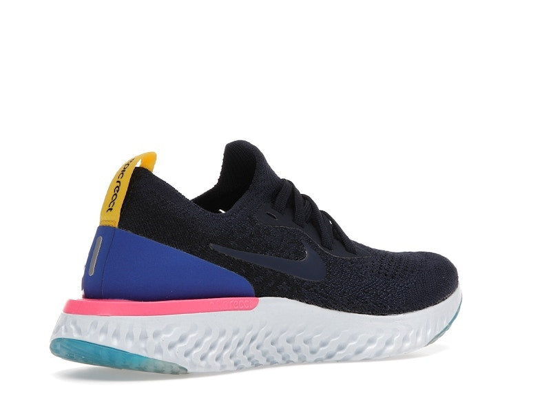 Nike Epic React Flyknit College Navy (Women's)
