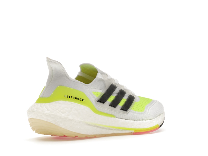 adidas Ultra Boost 21 White Solar Green (Women's)