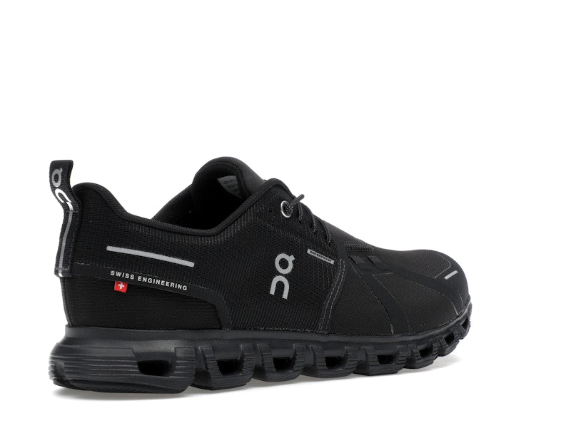 On Running Cloud 6 Waterproof All Black