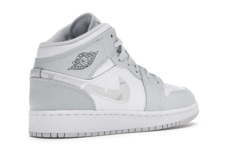 Jordan 1 Mid Grey Camo (GS)
