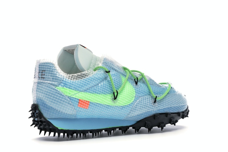 Nike Waffle Racer Off-White Vivid Sky (Women's)