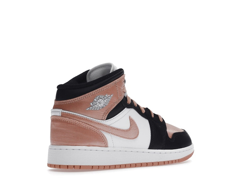 Jordan 1 Mid Light Madder Root (GS)