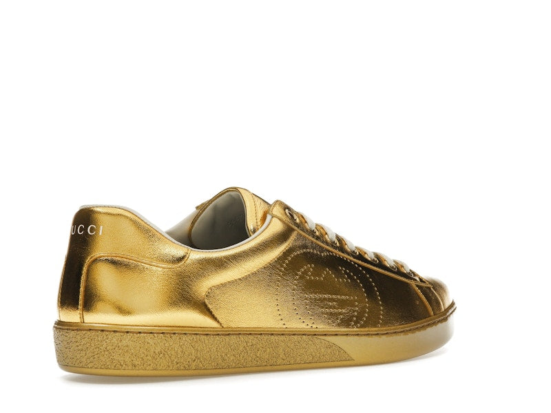 Gucci Ace Metallic Gold