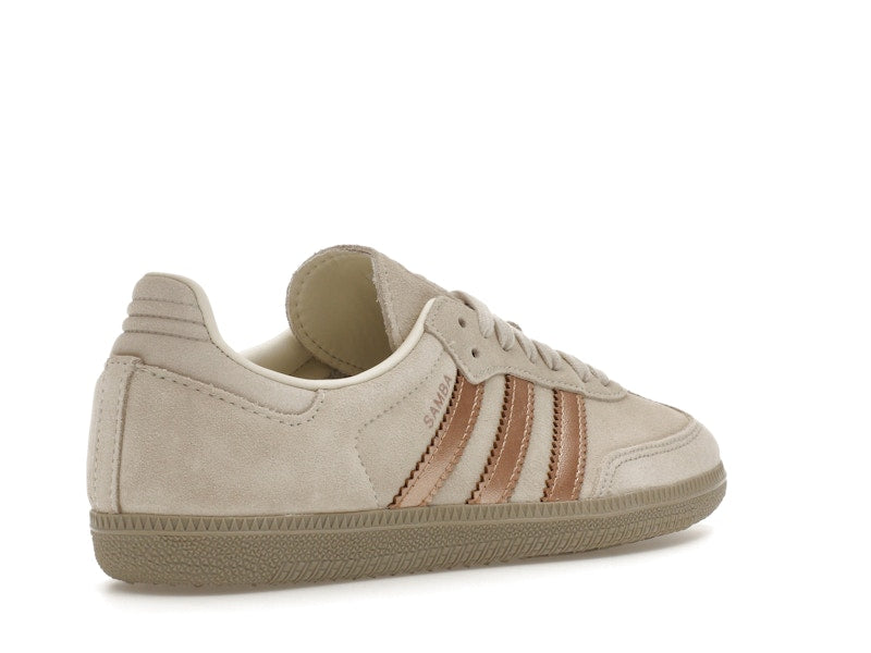 adidas Samba OG Off White Copper Metallic (Women's)