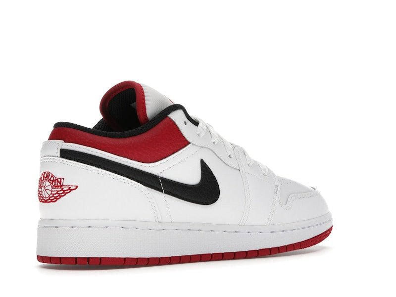Jordan 1 Low White Gym Red (GS)