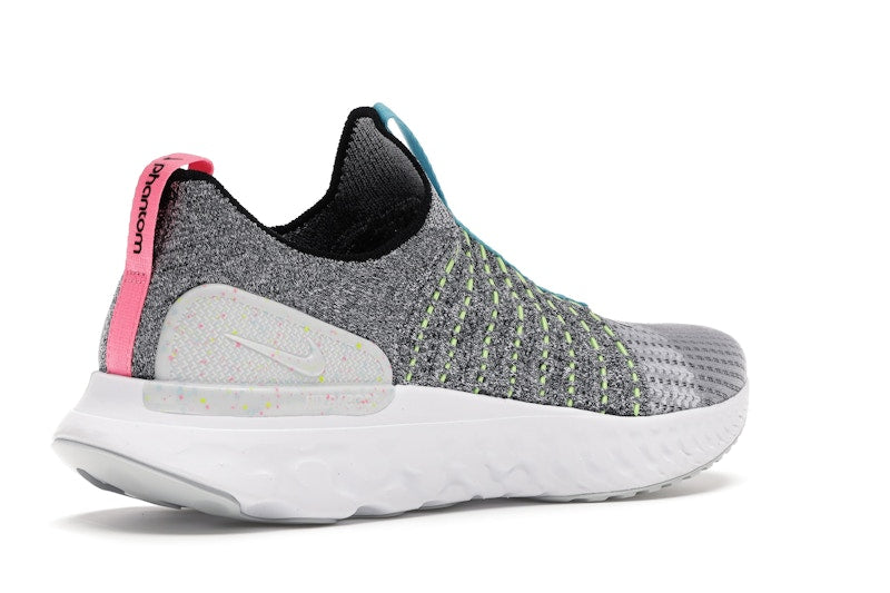 Nike React Phantom Run Flyknit 2 Flash Crimson Baltic Blue