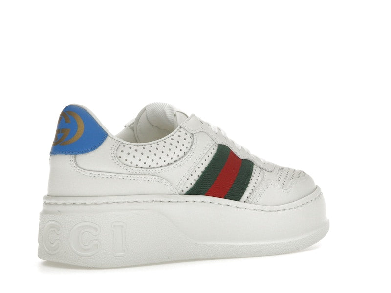 Gucci Chunky GG Web Sneaker White Blue (Women's)