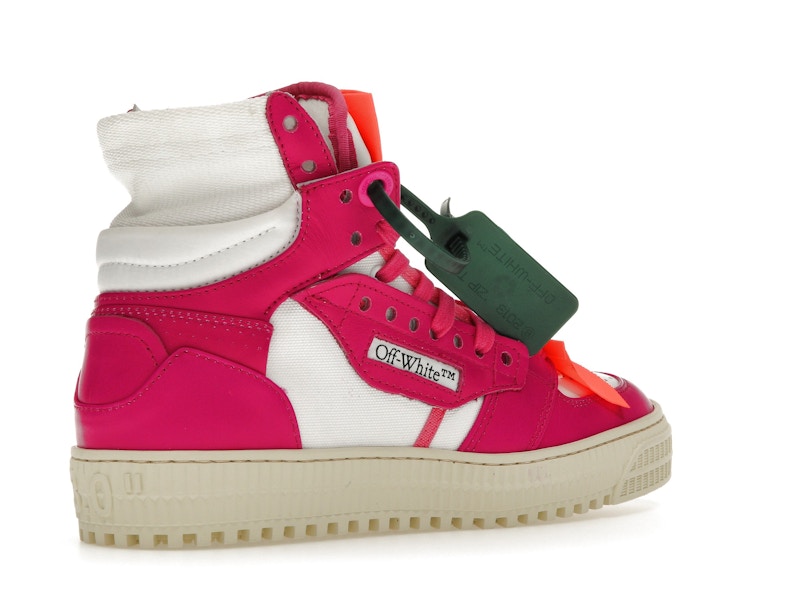 OFF-WHITE Off Court 3.0 Leather White Fuchsia (Women's)