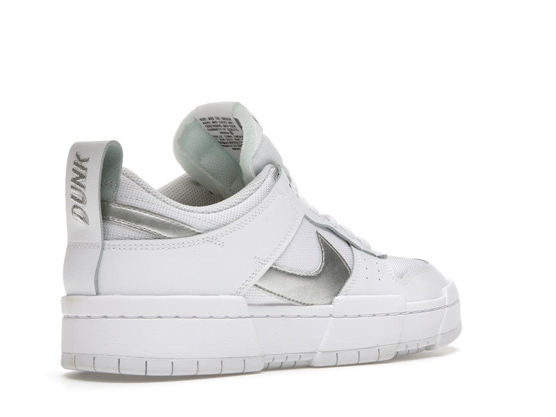 Nike Dunk Low Disrupt White Silver (Women's)