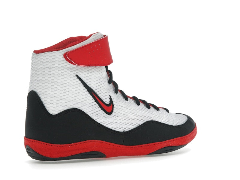 Nike Inflict White Black University Red