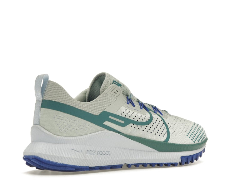 Nike React Pegasus Trail 4 Light Silver Racer Blue Football Grey Mineral Teal