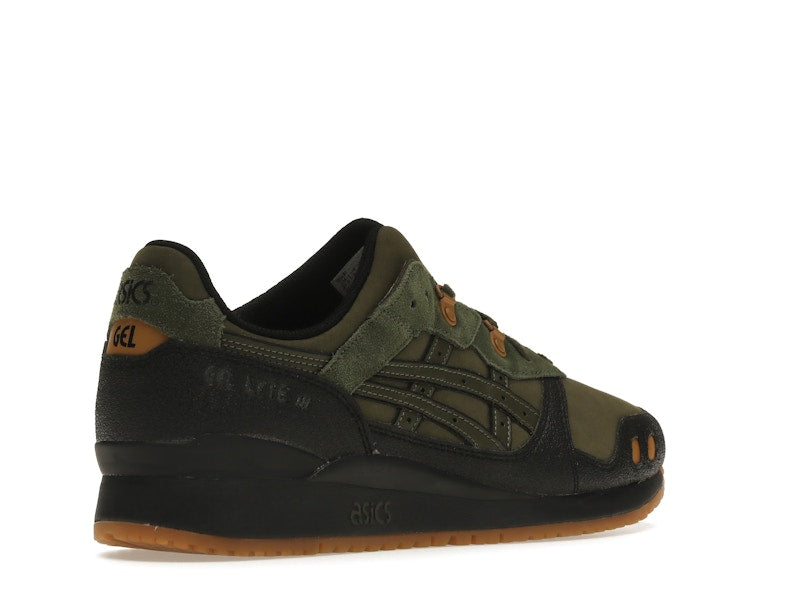 ASICS Gel-Lyte III Olive Canvas Black