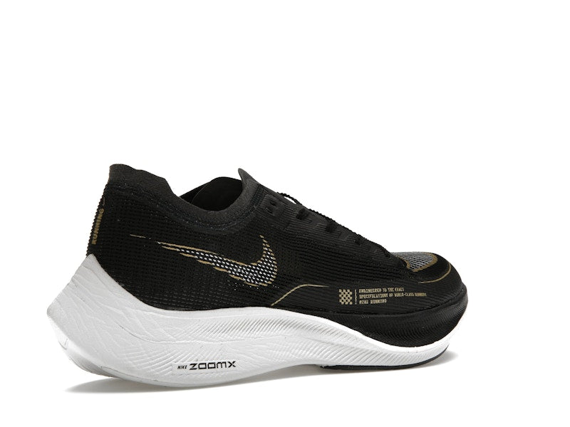 Nike ZoomX Vaporfly Next% 2 Black Metallic Gold Coin