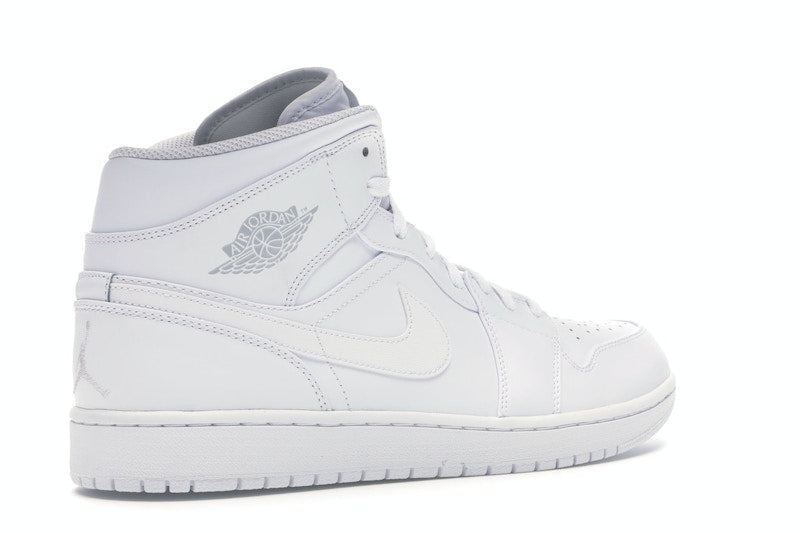 Jordan 1 Mid White/Pure Platinum
