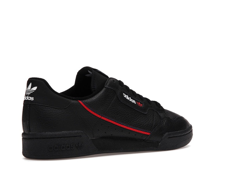 adidas Continental 80 Black Scarlet Red